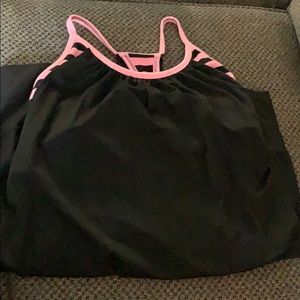 Lululemon tank with sports bra attached